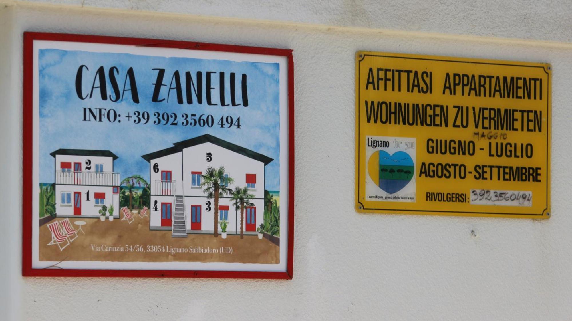 Casa Zanelli Leilighet Lignano Sabbiadoro Eksteriør bilde